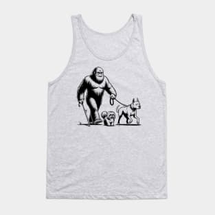 Walking the dogs Tank Top